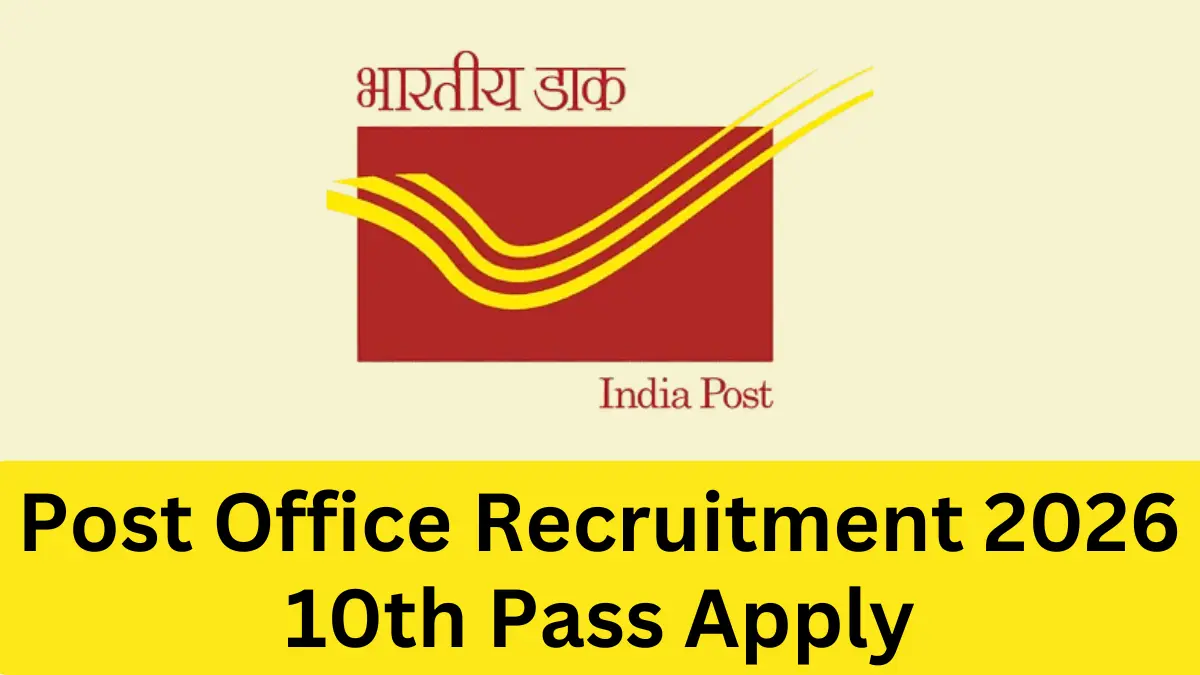 India Post Office Recruitment 2026 Notification